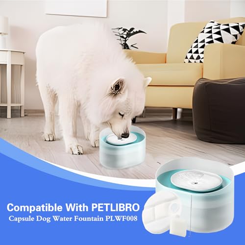 16 Pack Replacement Filters for Petlibro Capsule Dog Fountain PLWF008 (16 Count)