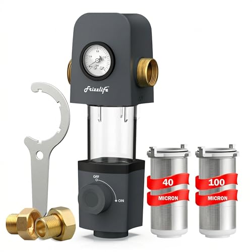 Spin Down Sediment Water Filter