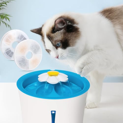 8 Pack Cat Water Fountain Filter Replacement Compatible with Catit (8 Count)