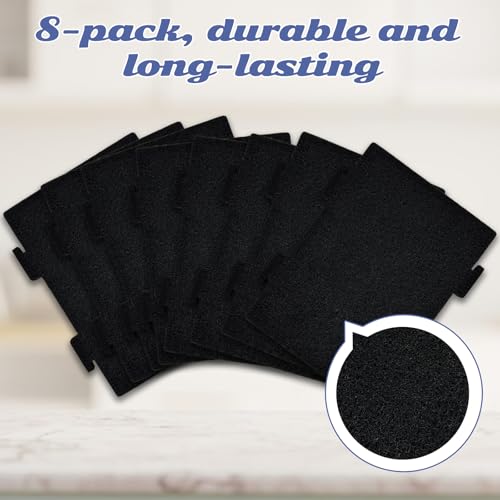 8 Pack Replacement Air Filters for Microwave Oven