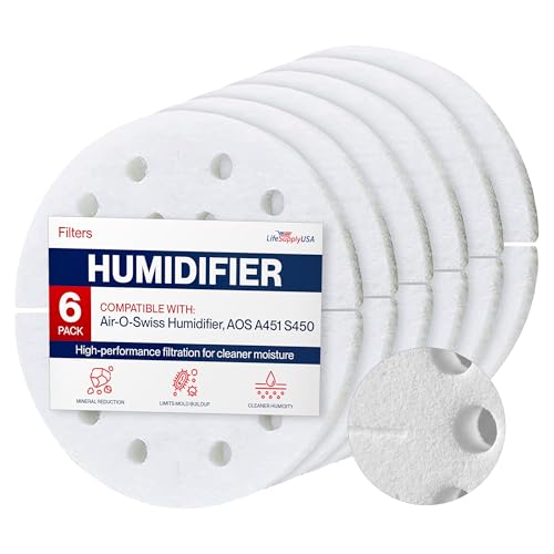 Humidifier Filter Replacement Anti (6 Count)