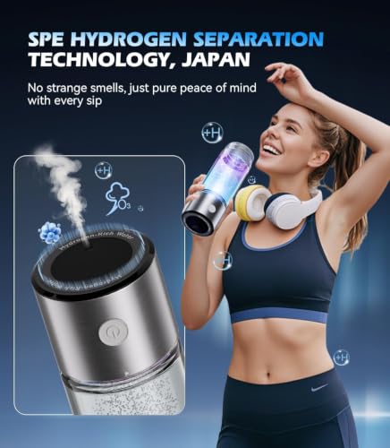 5.0 Upgrade Hydrogen Water Bottle【NO.1