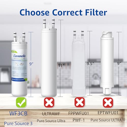 WF3CB Replacement Water Filter (3 Count)