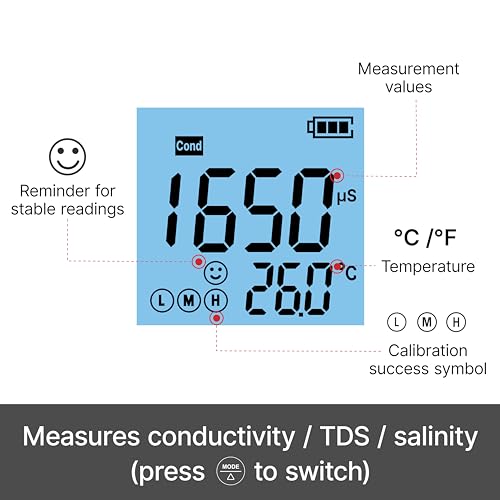 LLC AI314 Premium Series EC60 Waterproof Conductivity Pocket Tester Kit