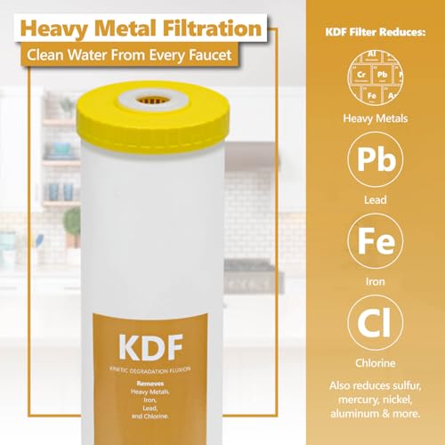 Whole House Water Filter Set for Heavy Metals