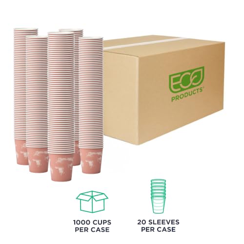 World Art Disposable Coffee Cups (1000 Count)