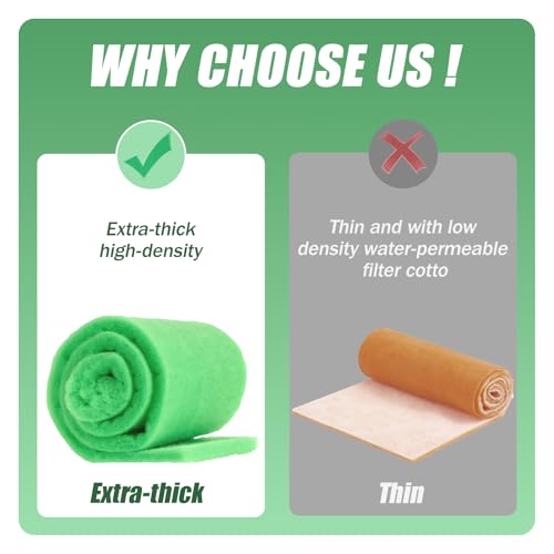 2PC Aquarium Filter Floss