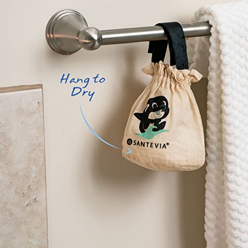 Organic Cotton Bath Faucet Filter by Santevia