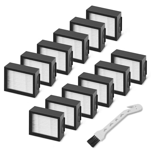 Filter Replacement for Roomba E I & J Series Vacuum Cleaners (12 Count)