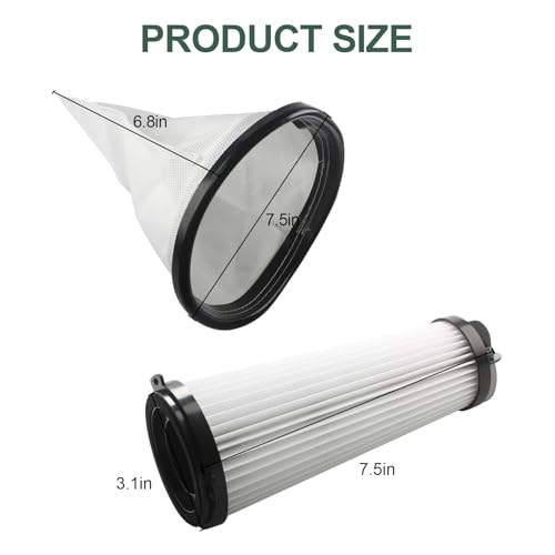 Vacuum Bags & Filters Fit for Hoover Shoulder Vac Pro & Royal Backpack Vacs
