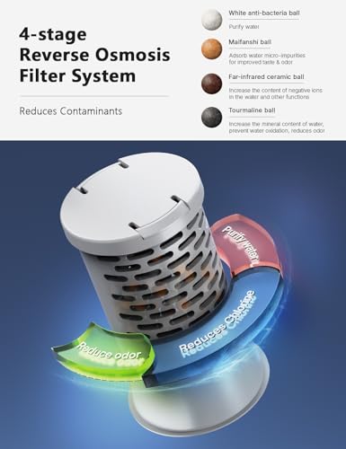 2.5 Gallon Dog Water Bowl Dispenser with Filter