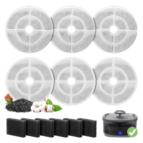 6 Pack Replacement Filters for 2.5Gal