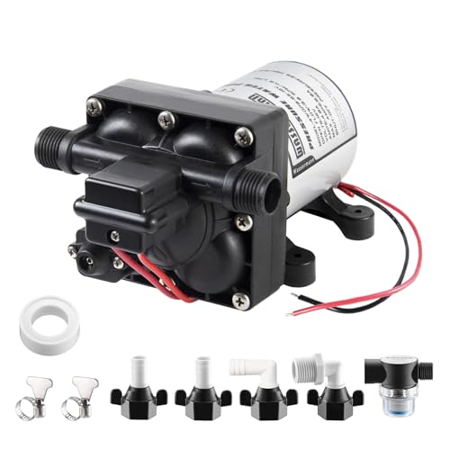 RV Water Pump 12 Volt DC 3.0GPM 55PSI Replacement For 4008