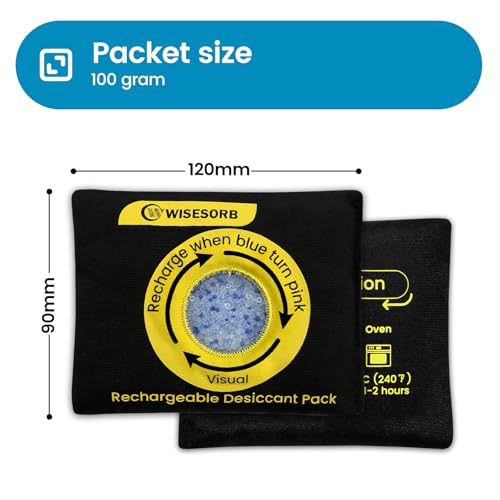 100g Reusable Silica Gel Desiccant Packs