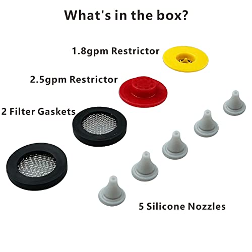Shower Flow Restrictor Set