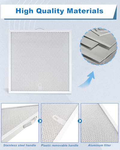 2 Pack S99010467 99010467 Range Grease Hood Filter Replacement for Broan Nutone