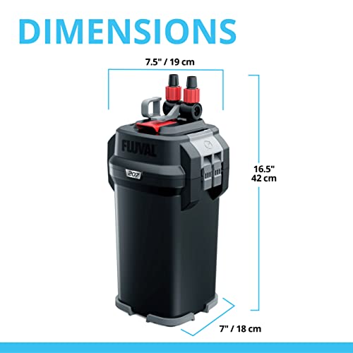 207 Perfomance Canister Filter for Aquariums up to 45 Gallons
