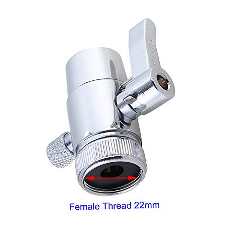 Faucet Diverter Valve with Aerator M22 Female Thread