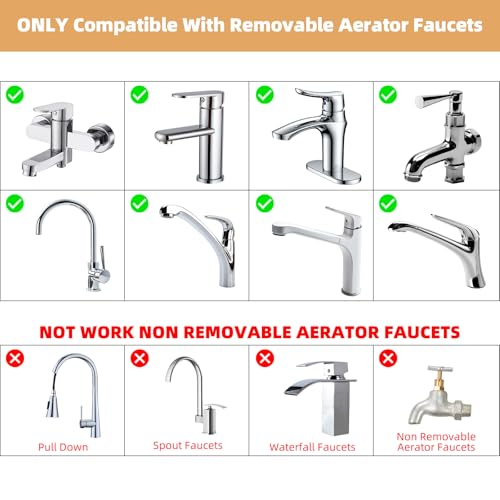 cUPC Certified 360° Swivel Aerator with 2