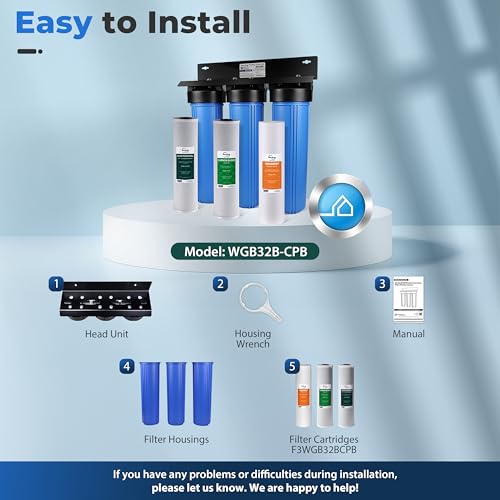 SGS Tested Lead Removal Whole House Water Filter System