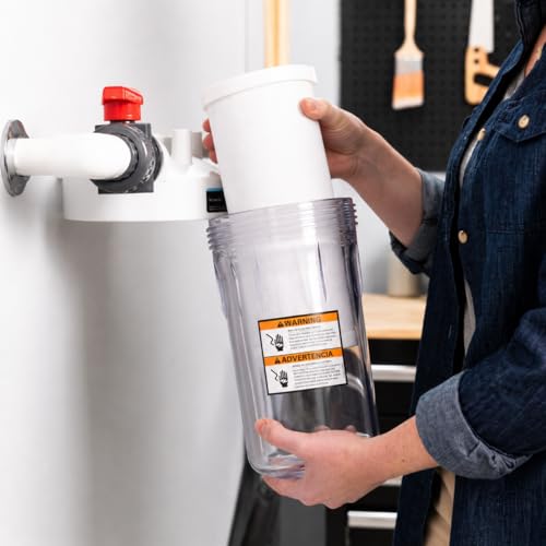 4.5"x10" 25 Micron Carbon Sediment Water Filter