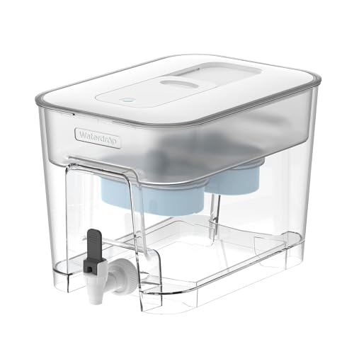 WFD-22W-DF-A Water Filter Dispenser, Alkaline 40-Cup, White