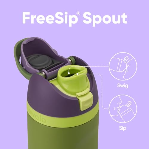 Marvel FreeSip Stainless Steel Water Bottle 24 oz Hulk