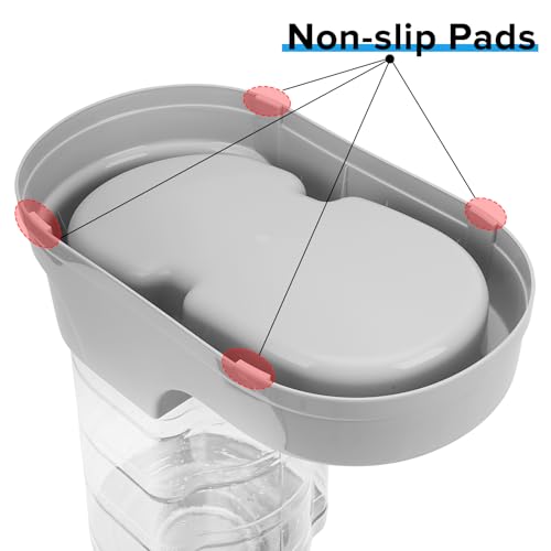9.5L Gravity Large Dog Feeder