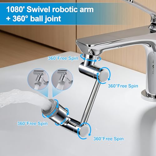 TIDYENDURE 1080° Rotating Faucet Extender