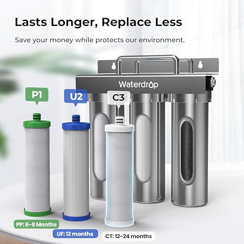 TST B 0.01μm Under Sink Water Filter System with Dedicated Faucet
