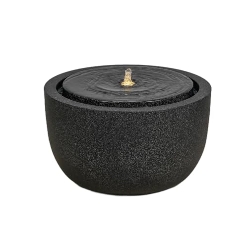 12.60” H Outdoor Water Fountain Made with Eco