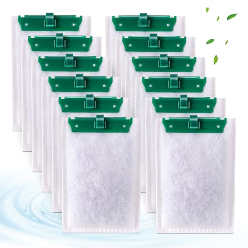 12 Count Medium Filter Cartridges Compatible with Tetra Whisper Bio