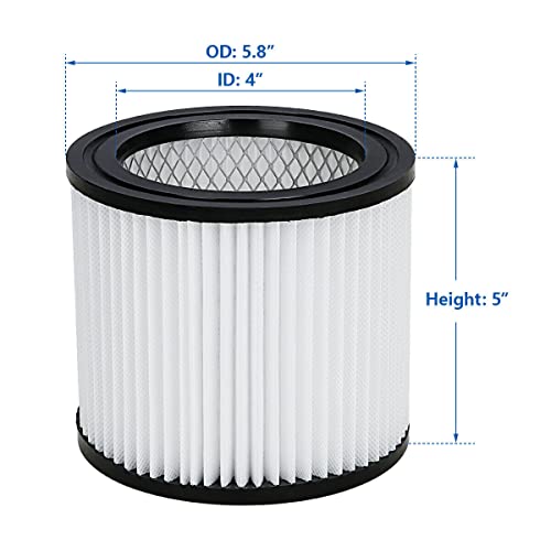 HEPA Vacuum Cleaner Replacement Filter Compatible with Shop