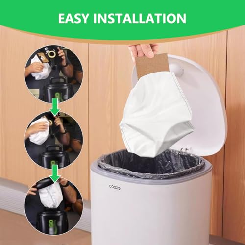 8 Pack Replacement VACBP6 HEPA Filter Bags Compatible for Atrix Ergo 8 Quart Backpack Vacuum (8 Count)
