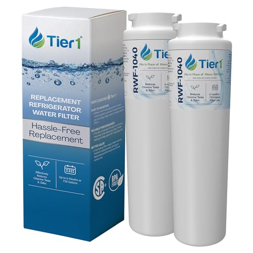 RWF1040 Replacement for Whirlpool UKF8001 Filter (2 Count)