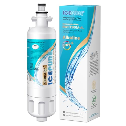 Alkaline ADQ36006101 Water Filter Replacement for LG LT700P