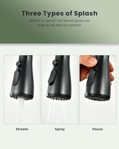 3 in 1 Kitchen Faucets with Water Filter