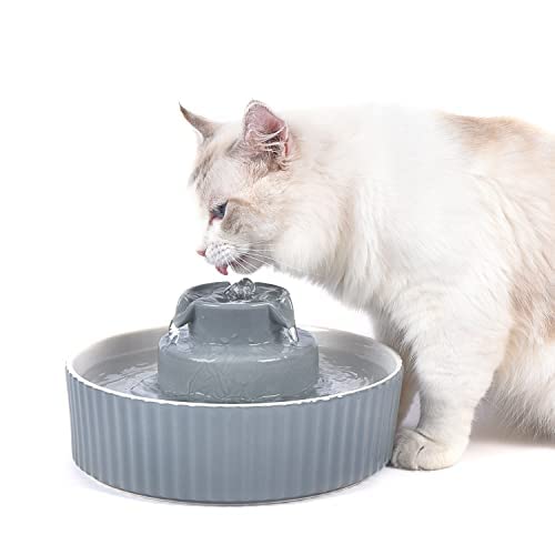 2.1L Ceramic Cat Water Fountain