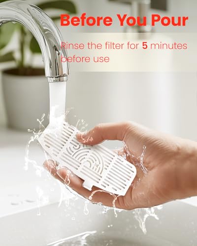 6 Pcs Cat Water Fountain Filters
