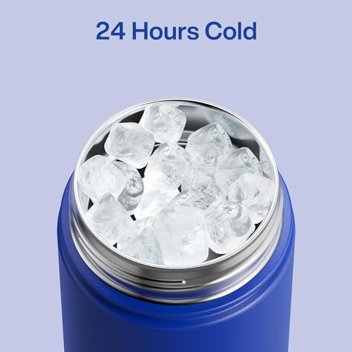 Insulated Water Bottle with Straw Stainless Steel Water Bottle