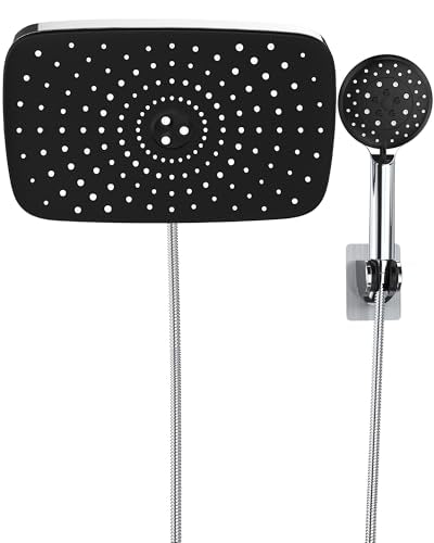 11.8“ Rain Shower Head with Handheld (2 Count)