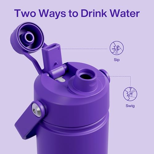 Kids Insulated Water Bottle with Straw