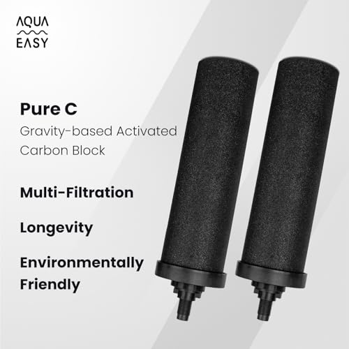 AquaEasy BB9 Replacement Water Filter Candles (2 Count)