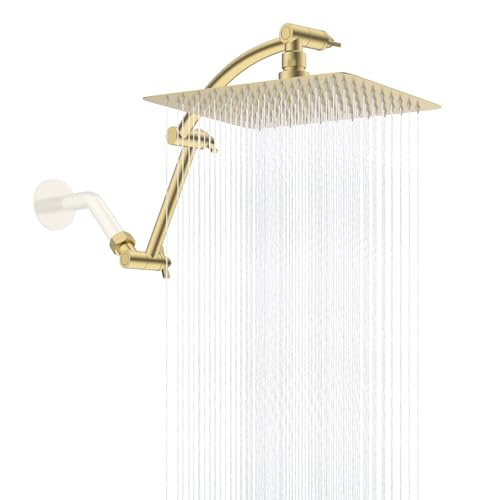 All Metal 10'' Rain Shower Head