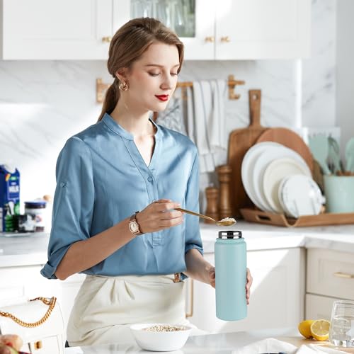 24 oz Insulated Water Bottle Bulk 4 Pack (4 Count)