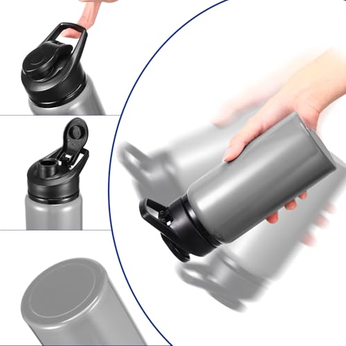 10 Pcs 13.5oz Aluminum Water Bottles Bulk (10 Count)