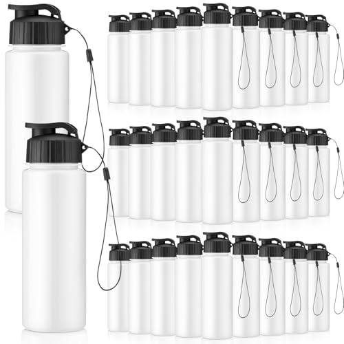 72 Pcs 17 Oz Plastic Water Bottles Bulk Sports (72 Count)