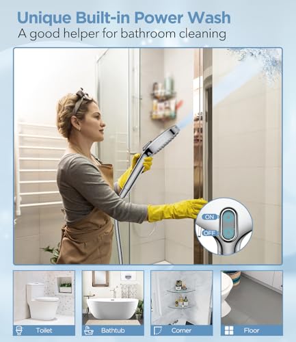 Filtered Shower Head with Handheld