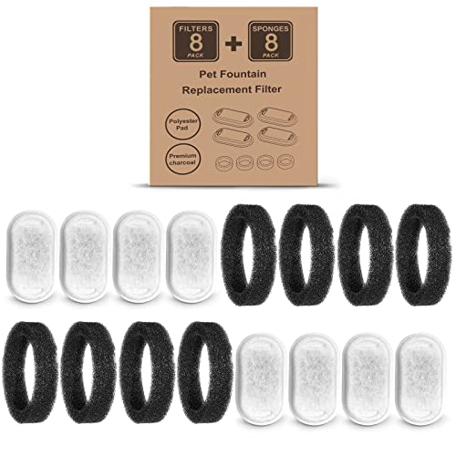 Cat Water Fountain Filters for 108