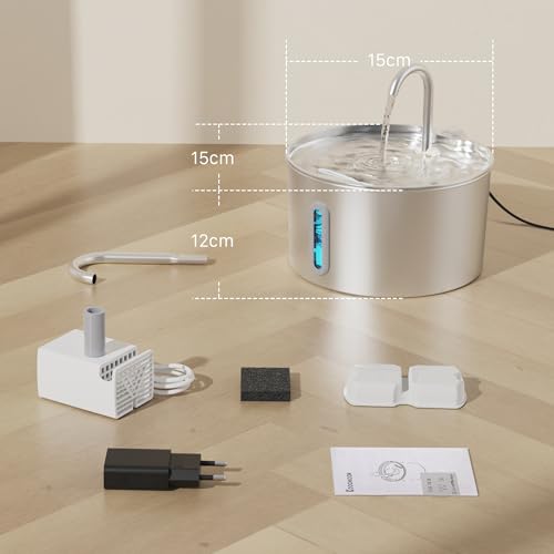 Cat Water Fountain Stainless Steel